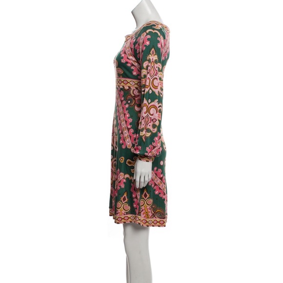 TIBI Knee - Length Printed Shift Dress - Picture 6 of 6